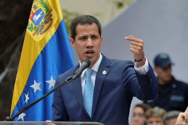 Guaido appelle à "la plus grande manifestation de l'histoire" du Venezuela le 1er mai Guaido appelle à "la plus grande manifestation de l'histoire" du Venezuela le 1er mai