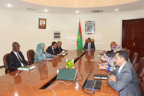 Le Premier ministre préside une réunion de la commission ministérielle chargée de la modernisation de la ville de Sélibaby