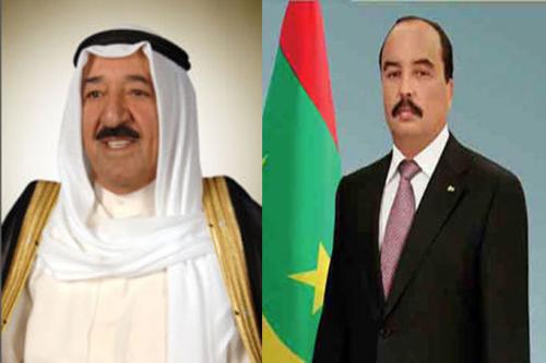 Le Président de la République adresse un message de remerciements à l'Emir de l'Etat du Koweït