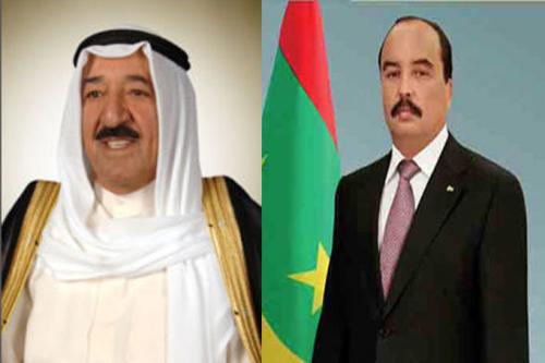 Le Président de la République adresse un message de remerciements à l'Emir de l'Etat du Koweït Le Président de la République adresse un message de remerciements à l'Emir de l'Etat du Koweït