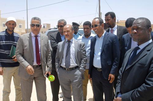 Le ministre de l’équipement et des transports s’enquiert des travaux des routes à Tevagh-Zeina