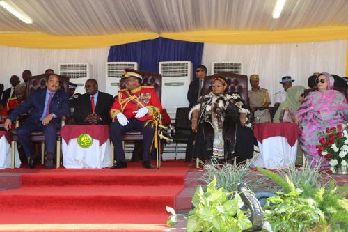 Le Président de la République assiste à la cérémonie de célébration du 51eme anniversaire de Sa Majesté le Roi Mswati III Le Président de la République assiste à la cérémonie de célébration du 51eme anniversaire de Sa Majesté le Roi Mswati III