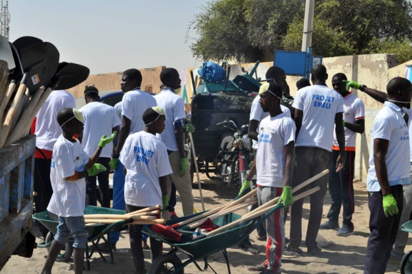 Lancement de la campagne d'assainissement de quartier Lancement de la campagne d'assainissement de quartier