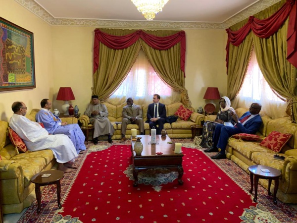 Ould Boubacar reçoit un responsable onusien Ould Boubacar reçoit un responsable onusien