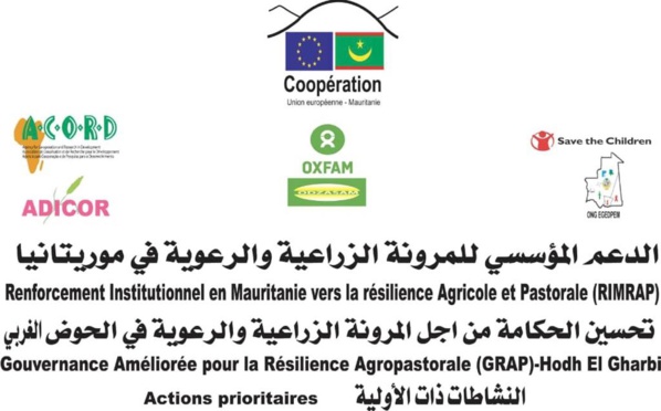 RIMRAP au Hodh Elgharbi : Mise en œuvre par ACORD d’une gamme d’actions prioritaires RIMRAP au Hodh Elgharbi : Mise en œuvre par ACORD d’une gamme d’actions prioritaires