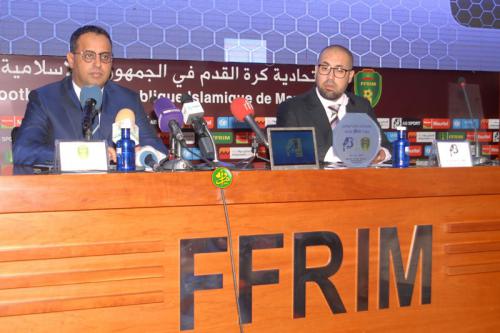 Le président de la fédération mauritanienne de football tient une conférence de presse
