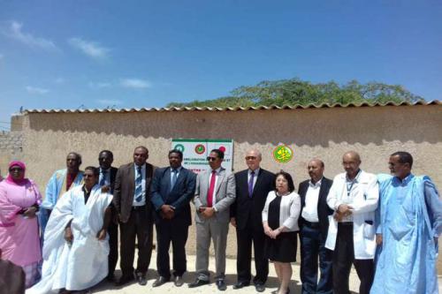 Inauguration du projet d’amélioration de l’hygiène et de l’assainissement du centre de santé de Sabkha