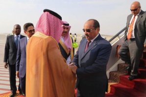 Le Président de la République arrive à Djeda Le Président de la République arrive à Djeda