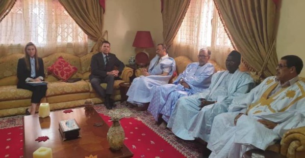 Mauritanie : les élections présidentielles évoquées par l’ambassadeur américain avec le candidat O. Boubacar Mauritanie : les élections présidentielles évoquées par l’ambassadeur américain avec le candidat O. Boubacar