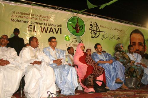 Le candidat Mohamed Lemine El Mourteji El Wavi ouvre sa campagne électorale pour les élections présidentielles 2019 Le candidat Mohamed Lemine El Mourteji El Wavi ouvre sa campagne électorale pour les élections présidentielles 2019