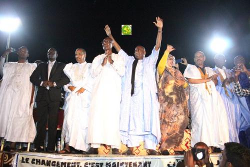 Le candidat Biram Dah Abeid lance sa campagne électorale à partir du Ksar