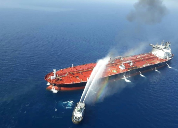Attaques de pétroliers: appels au calme après les accusations américaines contre l'Iran