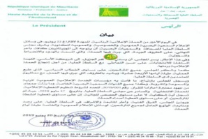 La HAPA félicite les partenaires pour la parfaite gestion de tous les aspects de la campagne électorale La HAPA félicite les partenaires pour la parfaite gestion de tous les aspects de la campagne électorale