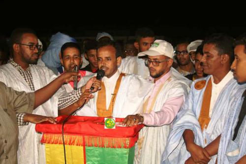 Le candidat Mohamed Lemine El Mourteji El Wafi clôture sa campagne électorale à partir de Nouadhibou Le candidat Mohamed Lemine El Mourteji El Wafi clôture sa campagne électorale à partir de Nouadhibou