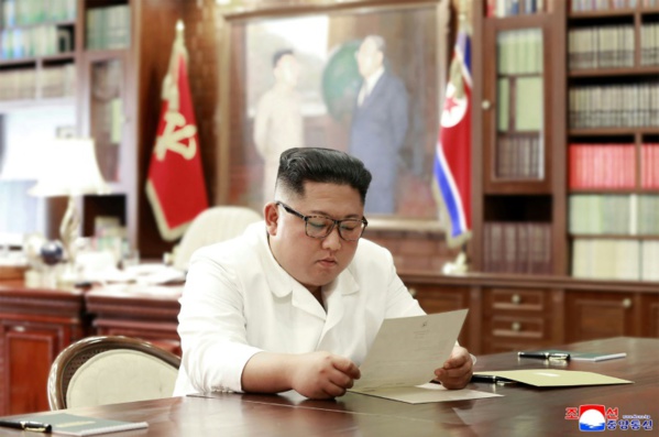 Kim dit avoir reçu une lettre "excellente" de Trump