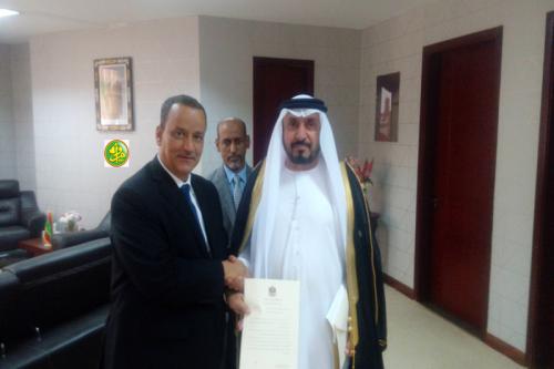 Le ministre des Affaires étrangères s’entretient avec l’ambassadeur des Emirats Arabes Unis Le ministre des Affaires étrangères s’entretient avec l’ambassadeur des Emirats Arabes Unis