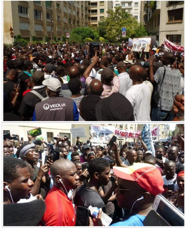 Paris : Manifestations contre les arrestations « arbitraires » en Mauritanie Paris : Manifestations contre les arrestations « arbitraires » en Mauritanie