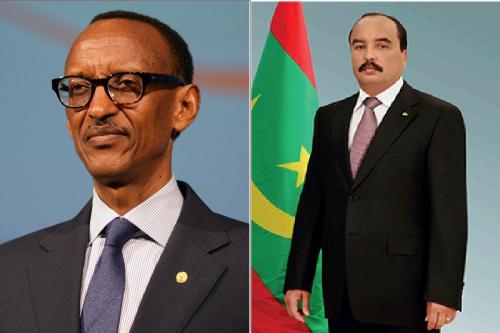 Le Président de la République félicite son homologue rwandais Le Président de la République félicite son homologue rwandais