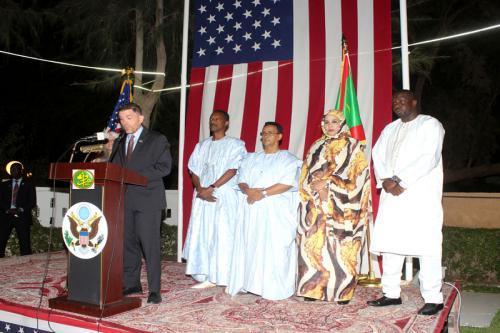 L’ambassadeur des USA salue le climat de sécurité et de stabilité en Mauritanie L’ambassadeur des USA salue le climat de sécurité et de stabilité en Mauritanie