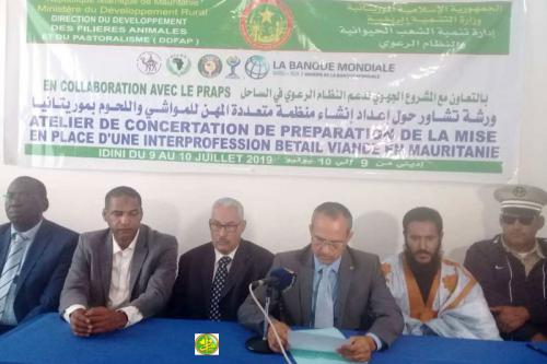 Concertation pour la préparation de la mise en place d’une interprofession bétail viande Concertation pour la préparation de la mise en place d’une interprofession bétail viande
