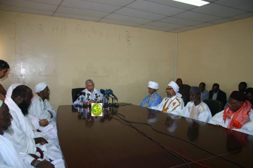 Des Ulémas, imams et Fakihs donnent une conférence de presse