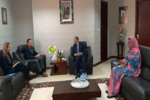 Le ministre des Affaires étrangères s’entretient avec l’ambassadeur des Etats Unis d’Amérique à Nouakchott Le ministre des Affaires étrangères s’entretient avec l’ambassadeur des Etats Unis d’Amérique à Nouakchott