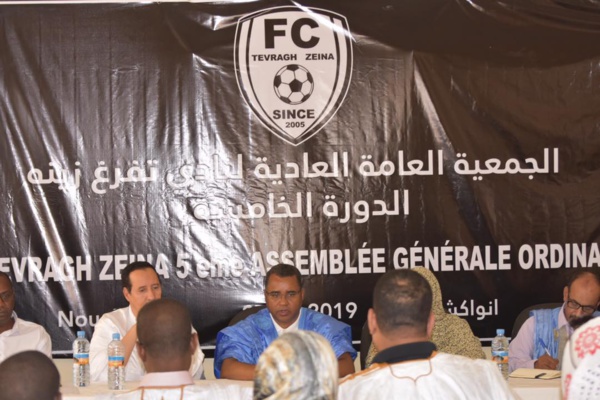 5ème AG du FC Tevragh-Zeina, Moussa Khairy reconduit à la tête d’une nouvelle équipe