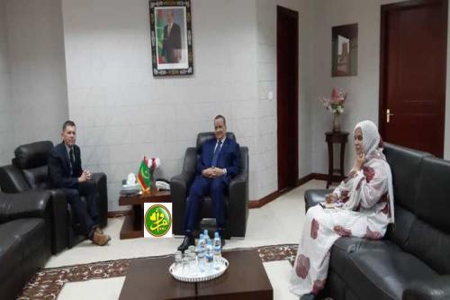 Le ministre des Affaires étrangères s’entretient avec l’ambassadeur des Etats Unis d’Amérique à Nouakchott Le ministre des Affaires étrangères s’entretient avec l’ambassadeur des Etats Unis d’Amérique à Nouakchott