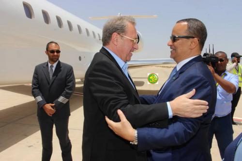 Arrivée du vice- ministre russe des affaires étrangères pour l’investiture du Président élu Arrivée du vice- ministre russe des affaires étrangères pour l’investiture du Président élu