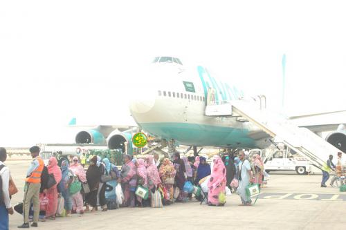 Retour à Nouakchott du 1er contingent des pèlerins mauritaniens