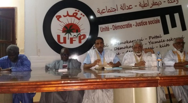 Le BE de l'UFP appelle à un audit du pouvoir sortant (Communiqué)