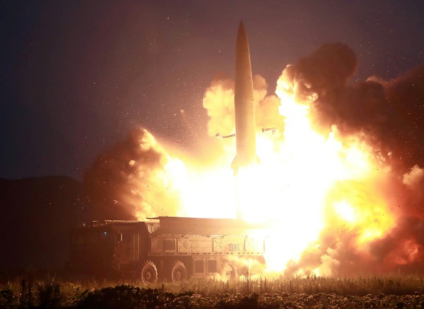 La Corée du Nord a tiré deux nouveaux projectiles en mer
