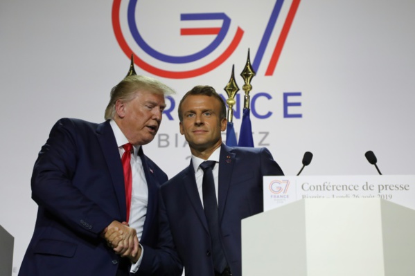 Iran, commerce, Amazonie: Trump a joué l'unité au sommet du G7 Iran, commerce, Amazonie: Trump a joué l'unité au sommet du G7