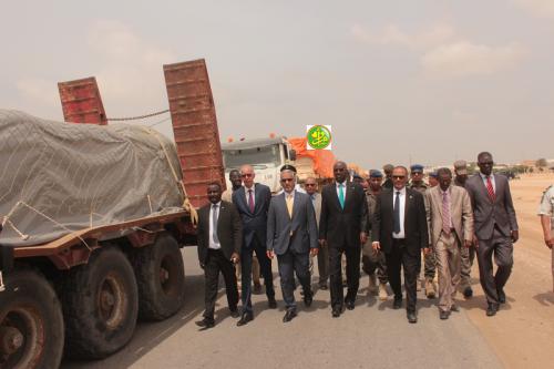 Une caravane mixte entre les pouvoirs publics et l’UNPM en route pour Sélibabi Une caravane mixte entre les pouvoirs publics et l’UNPM en route pour Sélibabi