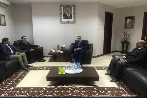 Le ministre des Affaires étrangères s’entretient avec l’ambassadeur du Yémen Le ministre des Affaires étrangères s’entretient avec l’ambassadeur du Yémen
