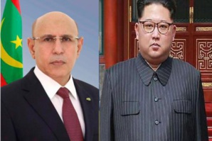 Le Président de la République félicite le président de la République populaire démocratique de Corée Le Président de la République félicite le président de la République populaire démocratique de Corée