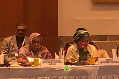 La ministre de l’Environnement s’entretient avec le secrétaire exécutif de l’UNCCD COP 14 La ministre de l’Environnement s’entretient avec le secrétaire exécutif de l’UNCCD COP 14