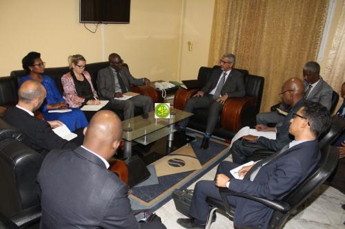 Le commissaire aux droits de l'homme reçoit une mission conjointe du G5 Sahel et et du haut commissariat des Nations Unies pour les droits de l'homme