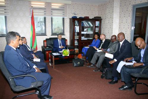 Le ministre de l’Économie s’entretient avec une mission conjointe du G5 Sahel et HC aux droits de l’Homme