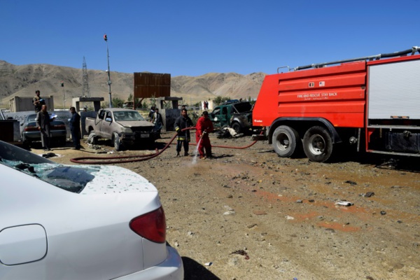 Afghanistan: double attentat pendant la campagne électorale, au moins 26 morts Afghanistan: double attentat pendant la campagne électorale, au moins 26 morts