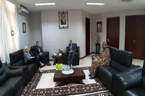 Le ministre des affaires étrangères reçoit l’ambassadeur des Etats Unis d’Amérique Le ministre des affaires étrangères reçoit l’ambassadeur des Etats Unis d’Amérique