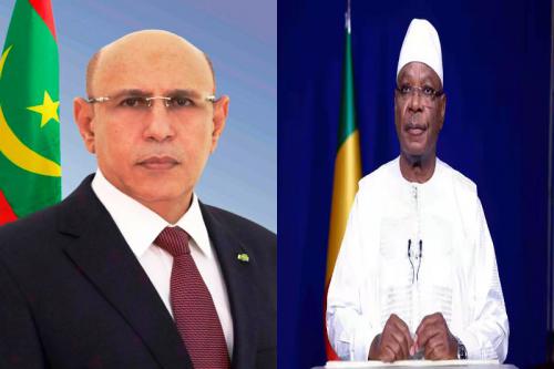 Le Président de la République félicite le Président malien