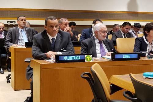Le ministre des affaires étrangères participe à New York à la réunion ministérielle de la ligue des états arabes Le ministre des affaires étrangères participe à New York à la réunion ministérielle de la ligue des états arabes