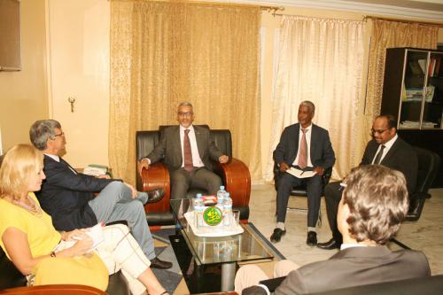 Le commissaire aux droits de l’homme reçoit l’ambassadeur, chef de la Délégation de l’Union Européenne en Mauritanie Le commissaire aux droits de l’homme reçoit l’ambassadeur, chef de la Délégation de l’Union Européenne en Mauritanie