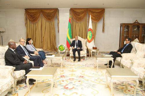 Le Président de la République reçoit la directrice adjointe du département Moyen Orient au FMI
