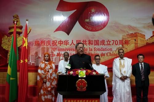 L'ambassadeur de Chine se félicite du niveau de la coopération historique existant entre la Mauritanie et la République Populaire de Chine L'ambassadeur de Chine se félicite du niveau de la coopération historique existant entre la Mauritanie et la République Populaire de Chine