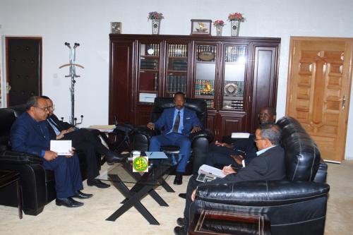 Le ministre de la justice reçoit le représentant résident du PNUD en Mauritanie