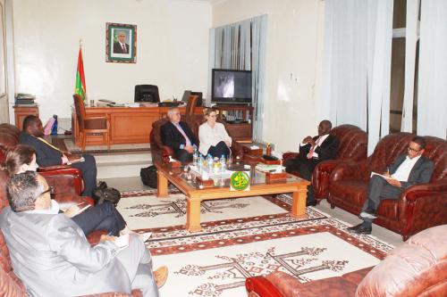 Le ministre de l’intérieur s’entretient avec une mission de la Banque Mondiale Le ministre de l’intérieur s’entretient avec une mission de la Banque Mondiale