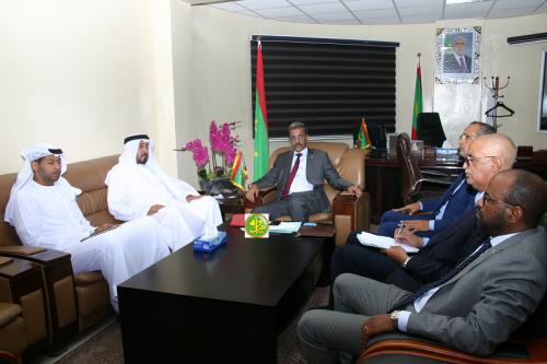 Le ministre du développement rural s’entretient avec l’ambassadeur des Emirats Arabes Unis à Nouakchott Le ministre du développement rural s’entretient avec l’ambassadeur des Emirats Arabes Unis à Nouakchott
