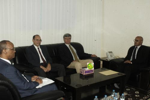 Le ministre des pêches s’entretient avec l’ambassadeur de l’UE à Nouakchott